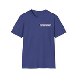 White Ink Dyslexic Pines Tee for laughing and making people question their intoxication levels.