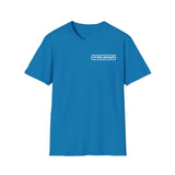 White Ink Dyslexic Pines Tee for laughing and making people question their intoxication levels.