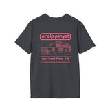 Dyslexic Pines Tee for laughing and making people question their intoxication levels.