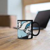Aquarius Black mug 11oz