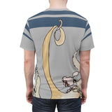 Golden Octopus Unisex AOP Cut & Sew Tee
