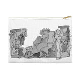 "La Joie de Vivre" Blind Contour Pouch