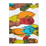 The Dancers Velveteen Plush Blanket