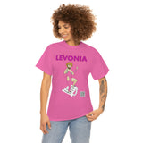 Levonia and Her Deck Chair Heavy Cotton Tee