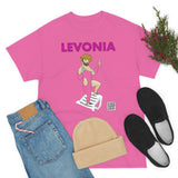 Levonia and Her Deck Chair Heavy Cotton Tee