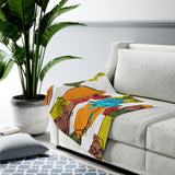 The Dancers Velveteen Plush Blanket