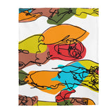 The Dancers Velveteen Plush Blanket