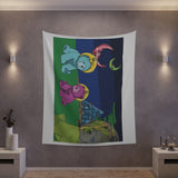 Crescent Bears Wall Tapestry