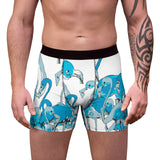 Blue Flamingo Men's Boxer Briefs