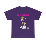 Levonia and Her Deck Chair Heavy Cotton Tee