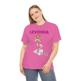 Levonia and Her Deck Chair Heavy Cotton Tee