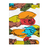 The Dancers Velveteen Plush Blanket