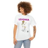 Levonia and Her Deck Chair Heavy Cotton Tee