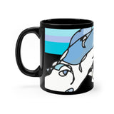 Pisces Black mug 11oz