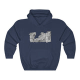 "Joie de Vivre" Hooded Sweatshirt