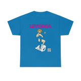 Levonia and Her Deck Chair Heavy Cotton Tee