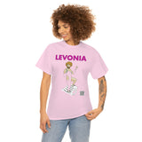 Levonia and Her Deck Chair Heavy Cotton Tee