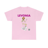 Levonia and Her Deck Chair Heavy Cotton Tee