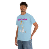 Levonia and Her Deck Chair Heavy Cotton Tee