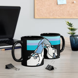 Pisces Black mug 11oz
