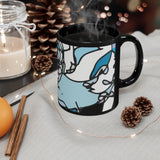 Aquarius Black mug 11oz