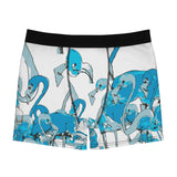 Blue Flamingo Men's Boxer Briefs