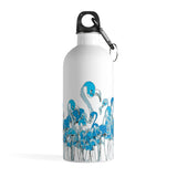 Blue Flamingo Water Bottle