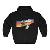 Dumbledor Bumble 80s Full Zip Hooded Sweatshirt