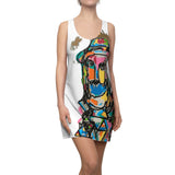 Fashionista in your step with Sklarsky's "Hipster Jesus" Women's Racerback Dress