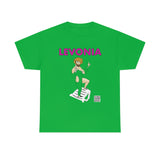 Levonia and Her Deck Chair Heavy Cotton Tee