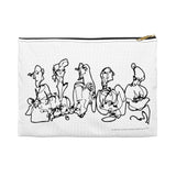 Workers Blind Contour Pouch
