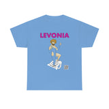 Levonia and Her Deck Chair Heavy Cotton Tee