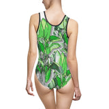 Sumptuous Garden Women's Classic One-Piece Swimsuit