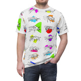 Bee Types AOP Tee