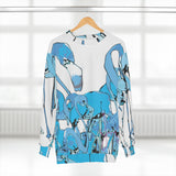 "Blue Flamingos" Unisex Sweatshirt