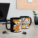 "Signs and Time LEO" Black Mug 11oz