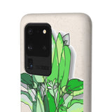 "Palm Leaves" Blindcontour Biodegradable Case