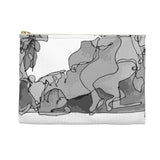 "La Joie de Vivre" Blind Contour Pouch