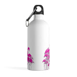 Pink Flamingo Water Bottle