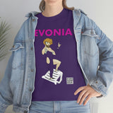 Levonia and Her Deck Chair Heavy Cotton Tee