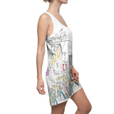 Urban Jungle Women's Racerback Dress