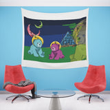 Crescent Bears Wall Tapestry