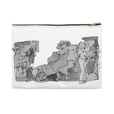 "La Joie de Vivre" Blind Contour Pouch