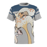 Golden Octopus Unisex AOP Cut & Sew Tee