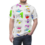 Bee Types AOP Tee