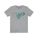 Blue Orchid Bee Short Sleeve Tee