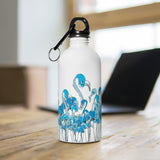 Blue Flamingo Water Bottle
