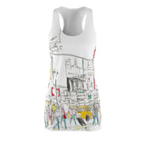 Urban Jungle Women's Racerback Dress