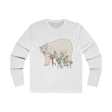 "Polar Opposites" Long Sleeve Crew Tee