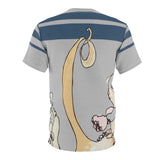 Golden Octopus Unisex AOP Cut & Sew Tee